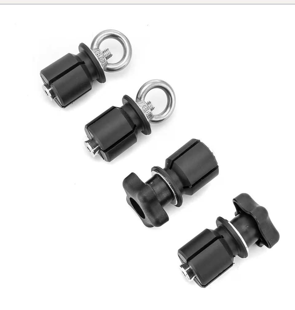 Cargo Rail Knob Anchors 2-Pack